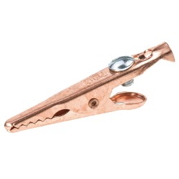 5 pcs - Mueller Electric Crocodile Clip, Copper Contact, 10A