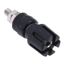 5 pcs - RS PRO 4mm Black Terminal Post, 30A, 2BA Thread