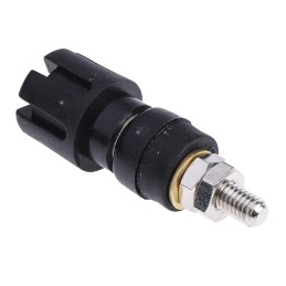 5 pcs - RS PRO 4mm Black Terminal Post, 30A, 2BA Thread