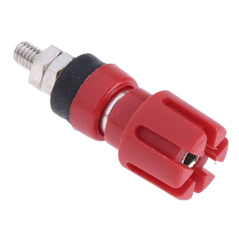 5 pcs - RS PRO 4mm Red Terminal Post, 30A, 2BA Thread