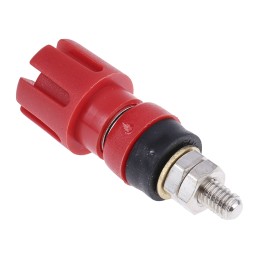 5 pcs - RS PRO 4mm Red Terminal Post, 30A, 2BA Thread