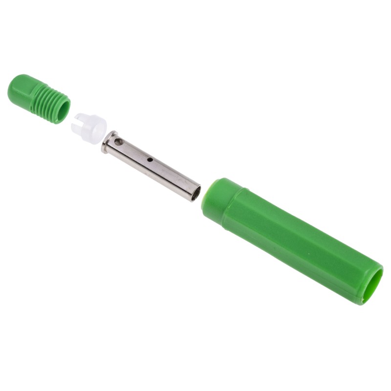 5 pcs - RS PRO Green Female Banana Socket, 4 mm Connector, Solder Termination, 20A, 1000V