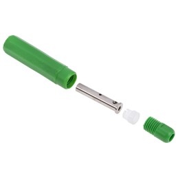 5 pcs - RS PRO Green Female Banana Socket, 4 mm Connector, Solder Termination, 20A, 1000V