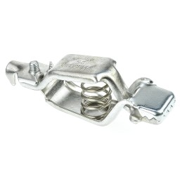 5 pcs - Mueller Electric Crocodile Clip, Zinc-Plated Steel Contact, 40A