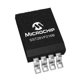 100 pcs - Microchip 16Mbit SPI Flash Memory 8-Pin SOIC, SST26VF016B-104V/SN