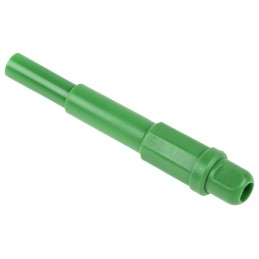 5 pcs - RS PRO Green Male Banana Plug, 4 mm Connector, Solder Termination, 20A, 1000V