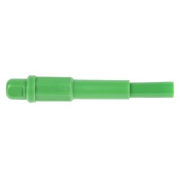 5 pcs - RS PRO Green Male Banana Plug, 4 mm Connector, Solder Termination, 20A, 1000V
