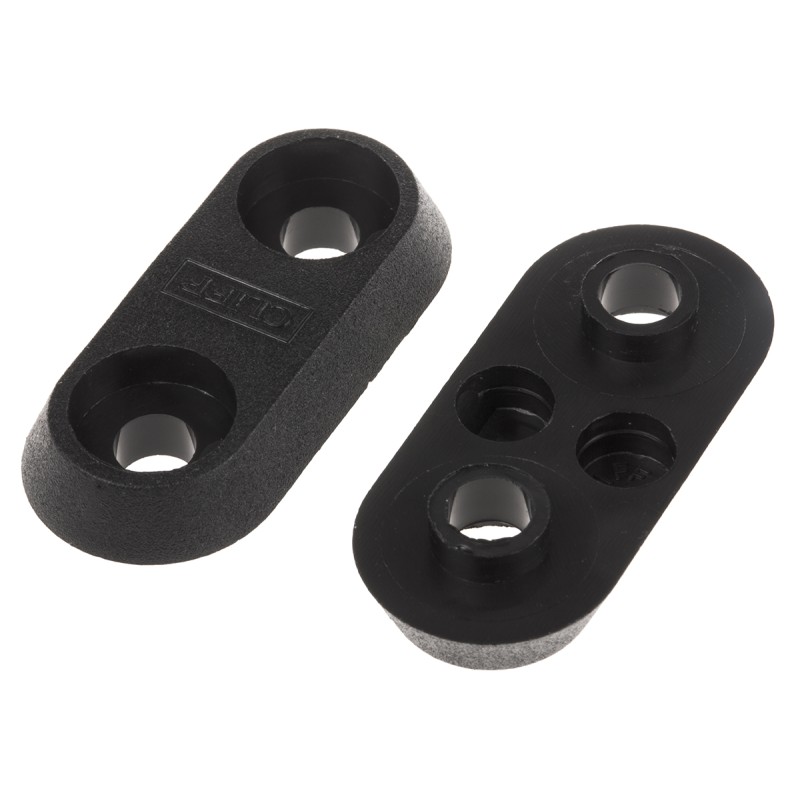 5 pcs - RS PRO Nylon Mounting Plate, 35 x 16mm