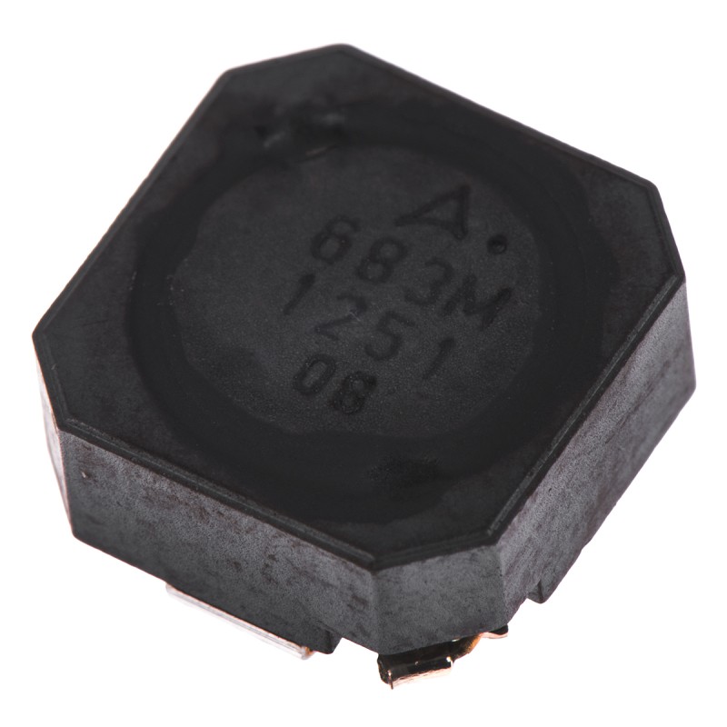 1 pcs - EPCOS, B82462-G4 Shielded Wire-wound SMD Inductor with a Ferrite Core, 68 μH ±20% Wire-Wound 1.3A Idc