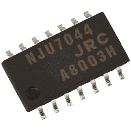 100 pcs - NJU7034M Nisshinbo Micro Devices, Op Amp, 1.5MHz, 5 - 15 V, 14-Pin DMP