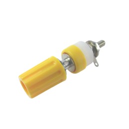 5 pcs - RS PRO 2mm Yellow Terminal Post, 60V dc, 15A, 4BA Thread