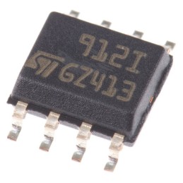 100 pcs - TS912ID STMicroelectronics, Low Power, Op Amp, RRIO, 1MHz, 3 - 15 V, 8-Pin SOIC