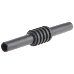 5 pcs - Staubli Black, Female to Female Test Connector Adapter With Brass contacts and Nickel Plated