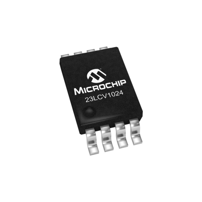 100 pcs - Microchip SRAM Memory, 23LCV1024-I/ST- 1Mbit