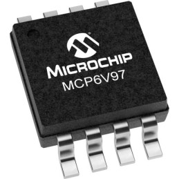 100 pcs - MCP6V97-E/MS Microchip, Dual Operational, Op Amp, 10MHz 10 MHz, 5.5 V, 8-Pin MSOP