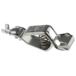 5 pcs - Mueller Electric Crocodile Clip, Zinc-Plated Steel Contact, 10A