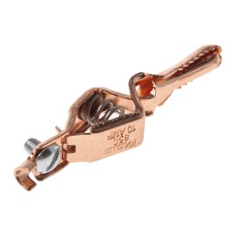 5 pcs - Mueller Electric Crocodile Clip, Copper Contact, 10A