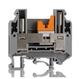 50 pcs - Phoenix Contact URTK-BEN Series Grey Disconnect Terminal Block, 0.5 - 16mm², 1-Level, Screw Termination