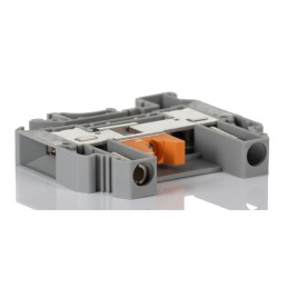 50 pcs - Phoenix Contact URTK-BEN Series Grey Disconnect Terminal Block, 0.5 - 16mm², 1-Level, Screw Termination