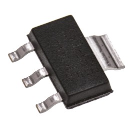 10 pcs - N-Channel MOSFET, 120 mA, 600 V Depletion, 3-Pin SOT-223 Infineon BSP135H6327XTSA1