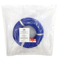 1 Reel of 5 M - RS PRO Blue 2.5 mm² Hook Up Wire, 462/0.08 mm, 5m, Silicone Rubber Insulation