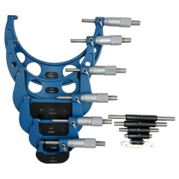 1 Set - RS PRO External Micrometer, Range 0 -6 in