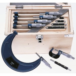 1 Set - RS PRO External Micrometer, Range 0 -6 in, With UKAS Calibration