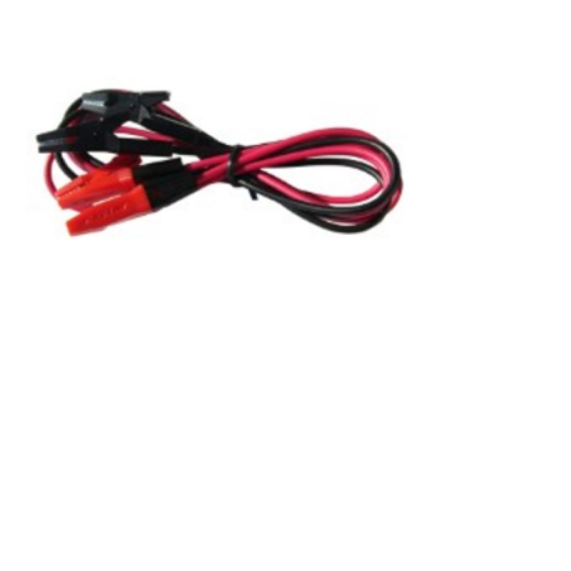 1 Set - Teishin Electric Crocodile Clip Lead, 1m Lead Length