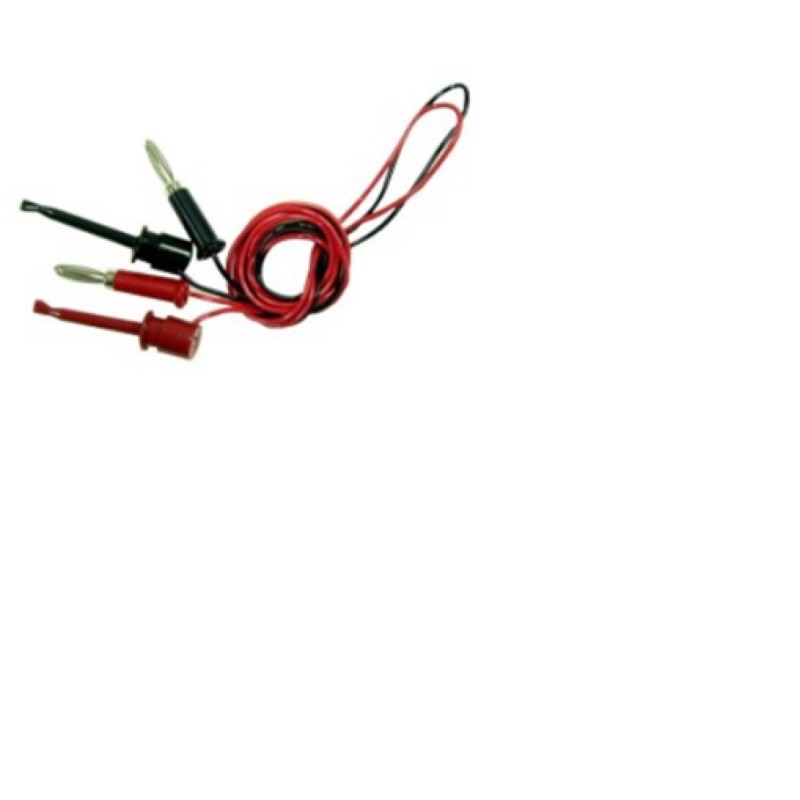 1 Set - Teishin Electric Test lead, Black, Red, 1m Lead Length