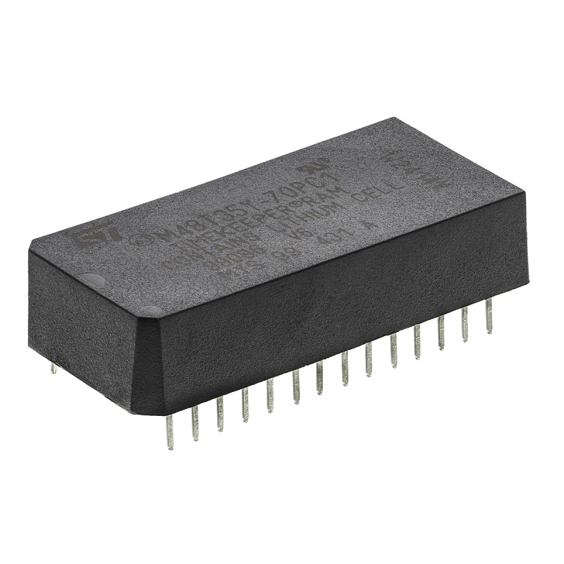 12 pcs - STMicroelectronics M48T35Y-70PC1, Real Time Clock (RTC), 32768B RAM Parallel, 28-Pin PCDIP