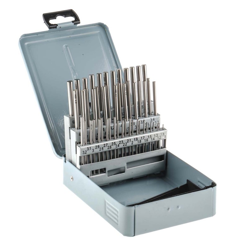 1 Set - RS PRO Drill Blank Set, Steel, 51 piece
