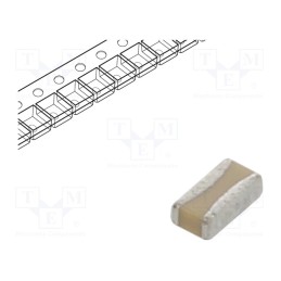 1 pcs x KYOCERA AVX - 0306ZC103KAT2A - Capacitor: ceramic, MLCC, 10nF, 10V, X7R, ±10%, SMD, 0306
