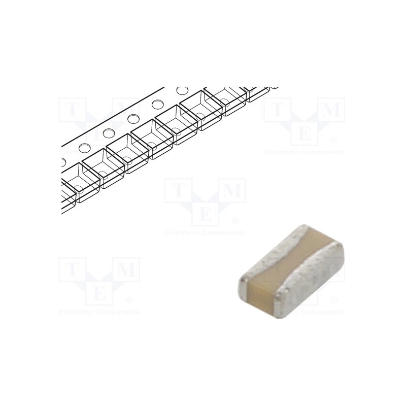 1 pcs x KYOCERA AVX - 0306ZC103KAT2A - Capacitor: ceramic, MLCC, 10nF, 10V, X7R, ±10%, SMD, 0306