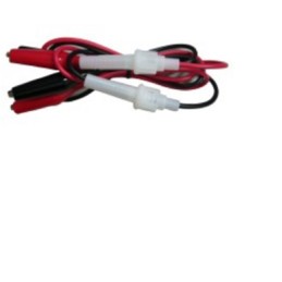 1 Set - Teishin Electric Crocodile Clip Lead, 1m Lead Length