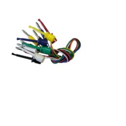 1 Set - Teishin Electric Crocodile Clip Lead, 500mm Lead Length