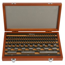 1 Set of 1 - Mitutoyo Gauge Block Set Steel Imperial, 81 piece