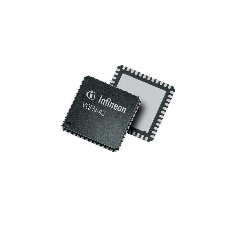 10 pcs - Infineon TLE9842QXXUMA1 ARM Cortex M0 Microcontroller, Cortex, 48-Pin VQFN