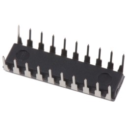 20 pcs - Texas Instruments SN74HC245N, 1 Bus Transceiver, 8-Bit Non-Inverting CMOS, 20-Pin PDIP