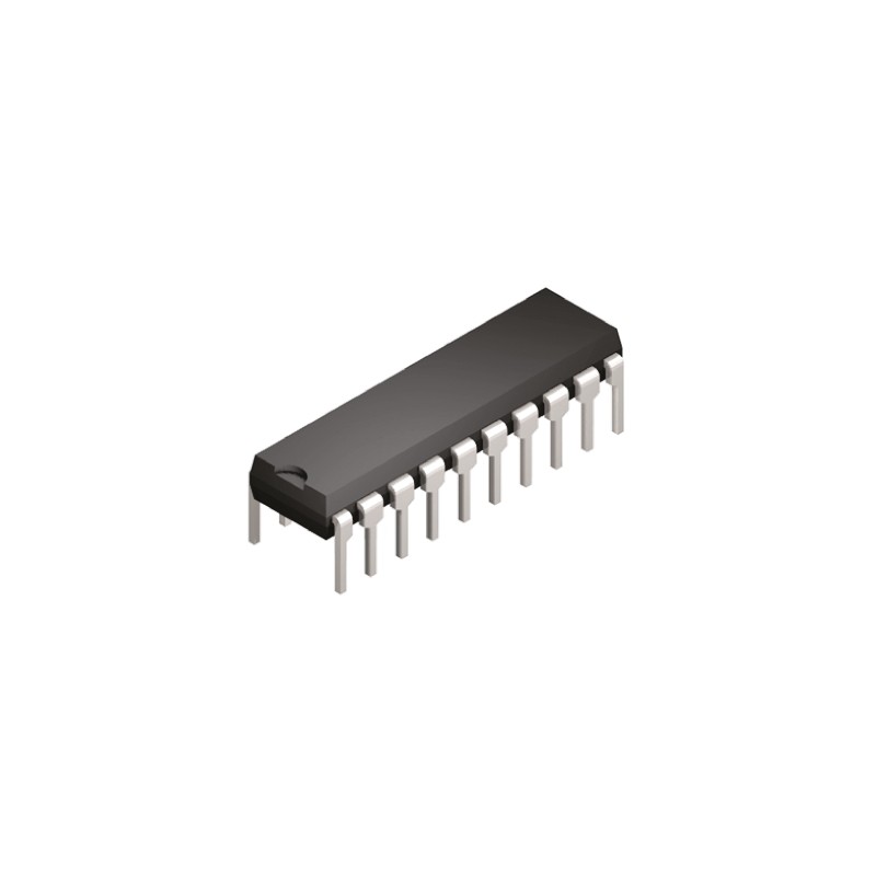 20 pcs - Texas Instruments CD74HCT573E 8bit-Bit Latch, Transparent D Type, 3 State, 20-Pin PDIP