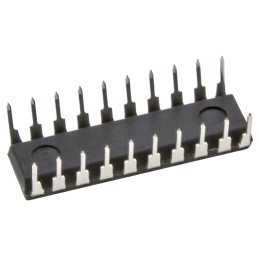 20 pcs - Texas Instruments SN74HCT245N, 1 Bus Transceiver, 8-Bit Non-Inverting CMOS, 20-Pin PDIP