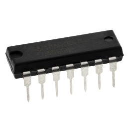25 pcs - Texas Instruments CD4066BE Analogue Switch Quad SPST 12 V, 15 V, 5 V, 9 V, 14-Pin PDIP
