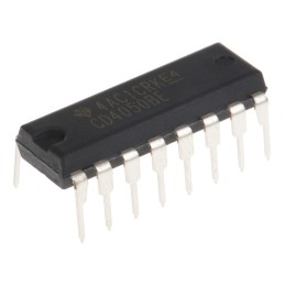 25 pcs - Texas Instruments CD4050BE Hex Buffer, 16-Pin PDIP