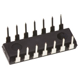 25 pcs - UA747CN Texas Instruments, Op Amp, 1MHz, 14-Pin PDIP