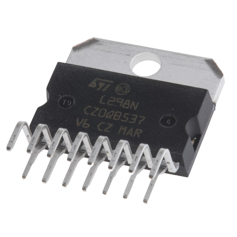 25 pcs - Renesas Electronics L298N, Brushed Motor Driver IC, 46 V 4A 15-Pin, MULTIWATT V