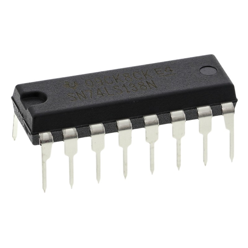 25 pcs - Texas Instruments SN74LS138N, Decoder, 16-Pin PDIP