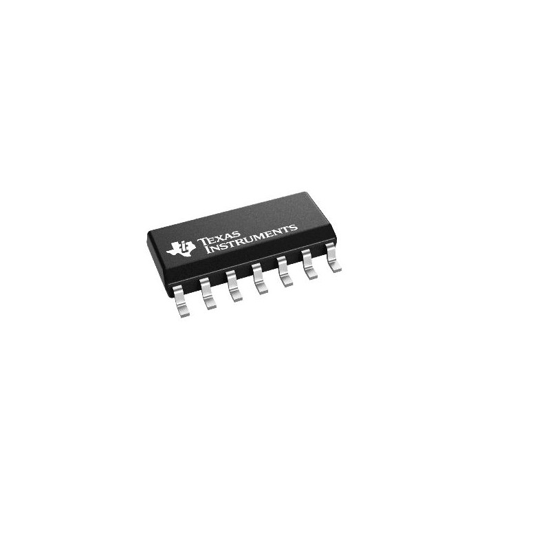 25 pcs - LM324NE3 Texas Instruments, Quad, Op Amps Rail to Rail Input, 1.2MHz, 32 V, 14-Pin PDIP
