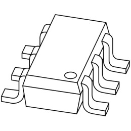 20 pcs - Diodes Inc 40V 30mA, Schottky Diode, 6-Pin SOT-26 SDM03MT40-7-F