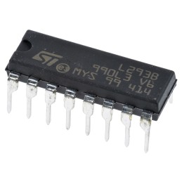 25 pcs - STMicroelectronics L293B, Brushed Motor Driver IC, 36 V 1A 16-Pin, PDIP
