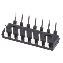 25 pcs - Texas Instruments SN74LS14N Hex Schmitt Trigger Inverter, 14-Pin PDIP