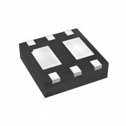 50 pcs - N/P-Channel-Channel MOSFET, 2.5 A, 4.6 A, 20 V, 6-Pin U-DFN2020 Diodes Inc DMC2053UFDBQ-7